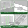 LEKETREE Desk Organizer, Office Organization with Vertical File Holder, File