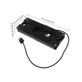 DOITOOL Laptop Cooling Pad with Anti-Slip Design Durable Laptop Stand for Enhanced Heat Dissipation Portable Cooling Riser for Comfortable Use