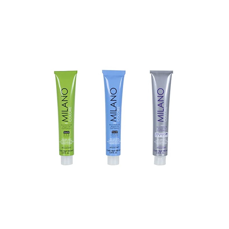 Milano Colore 7.13 Rubio Medio Ceniza Dorado 100 ml/3.4 oz