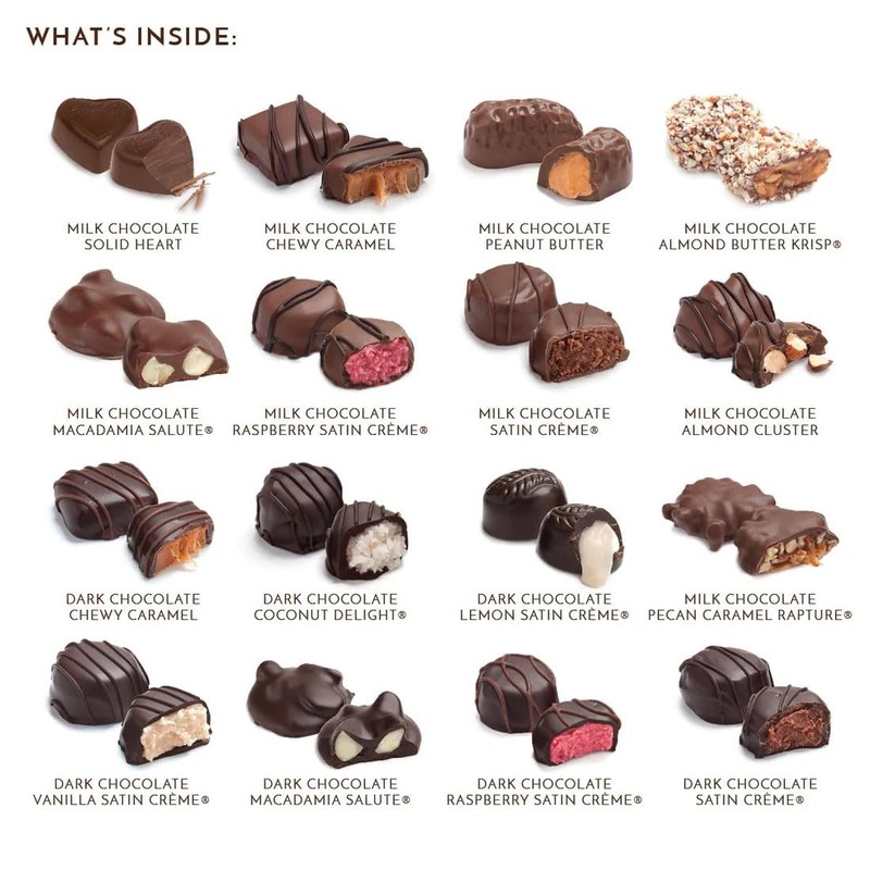 Ethel M Chocolates Taste Of Las Vegas Premium Collection 16-piece,