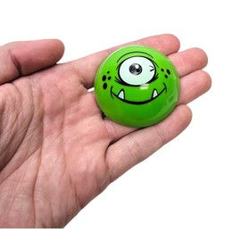 Zugar Land Monster Poppers (36 Pack) (2 Inch) Rubber Prize, Party Favor and Carnival Toy Includes Red, Blue, Green and Purple Poppers (36)