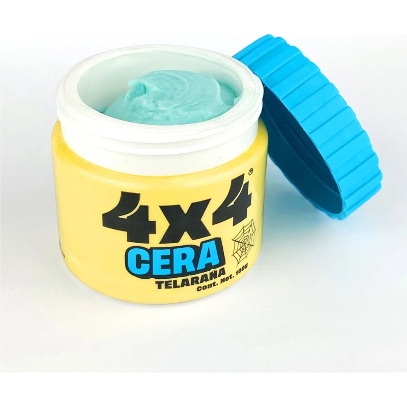 4x4 Cera Telaraña De Alta Fijación Para Cabello 100g
