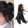 SEGO Ponytail Extension, Hairpiece, Ponytail Hair Extension with Butterfly Clip,