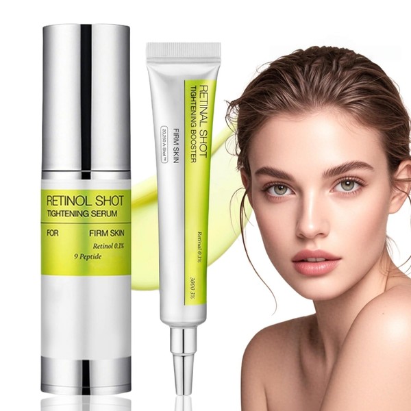 Retinol eye cream + Serum,Smoother & Firmer Skin,Skin Care Booster