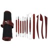 12pcs Soft Clay Carving Tools Multipurpose Stainless Pottery Accessories with