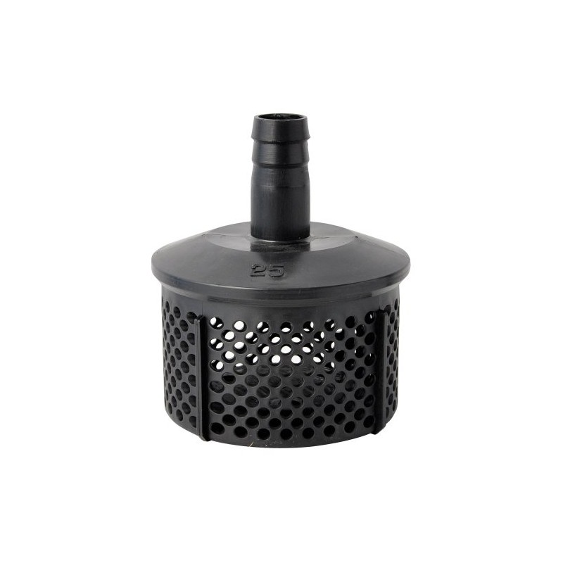 BIGM 641332 Strainer, Resin, 1.0 inches (25 mm), Black