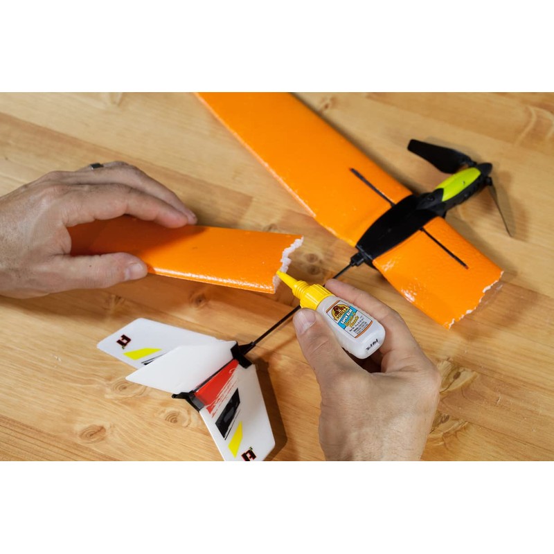 Gorilla Super Glue with Brush & Nozzle Applicator, 12 Gram,