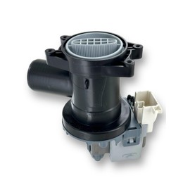 DL-pro Drain Pump for Whirlpool Bauknecht 481010584942 HANYU Pump Drain Pump with Pump Head and Strainer for Washing Machine