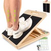 Slant Board for Calf Stretching, Adjustable Portable Wooden Incline Board