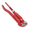 Carolus Corner Pipe Wrench Open End in the Shape of