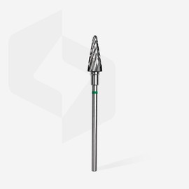 Staleks Drill Bit Cone Green Coarse Nail Manicure Carbide Frustum Acrylic Gel Polygel Nails Shellac Remover 6/14mm