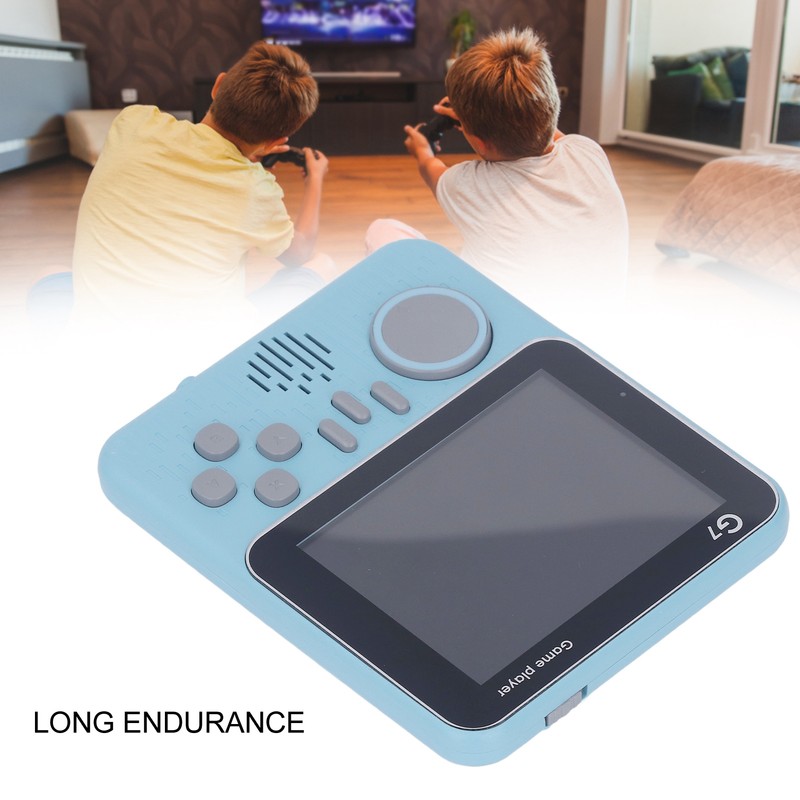 G7 Handheld Game Console Single Player Lightweight Gaming Device with