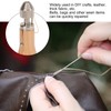 Leather Sewing Awl DIY Sewing Steel Stitching Awl with Nonslip