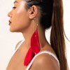 Tassel Elf Ear Cuff Single Left Handmade Non Piercing Earring