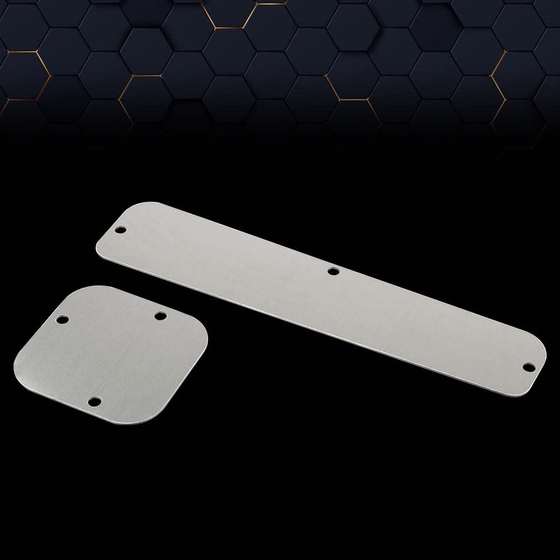 PIT66 Heater A/C Delete Panel Compatible with 1960-1966 Chevy Truck