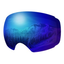 Innerking Ski Goggles Interchangeable Magnetic Replacment Lens Snow Goggles for Adult Men Women Youth with Anti Fog