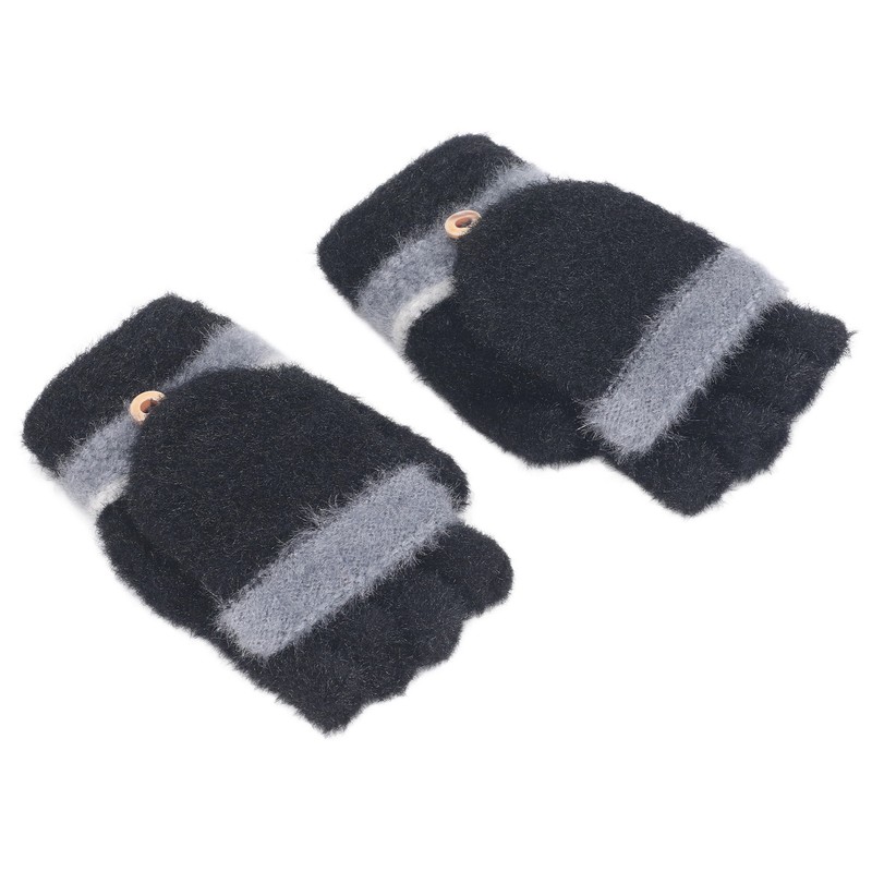 1 Pair USB Heated Gloves Half Finger Full Finger Double