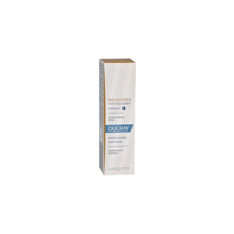 Ducray Melascreen Crema Facial de Noche Antimanchas, 50ml