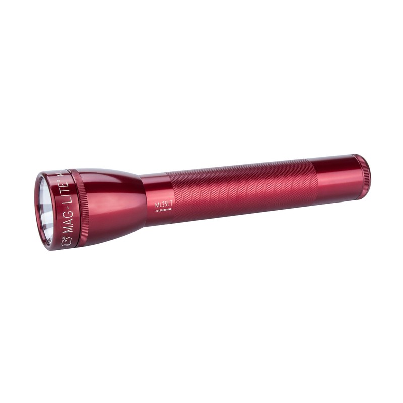 MagLite 3C Cell LED Flash Light, Red
