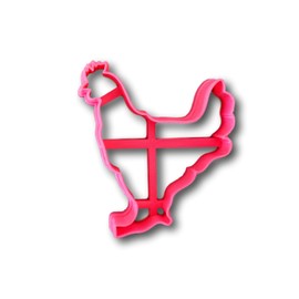 Chicken/hens Cookie Cutter (2")
