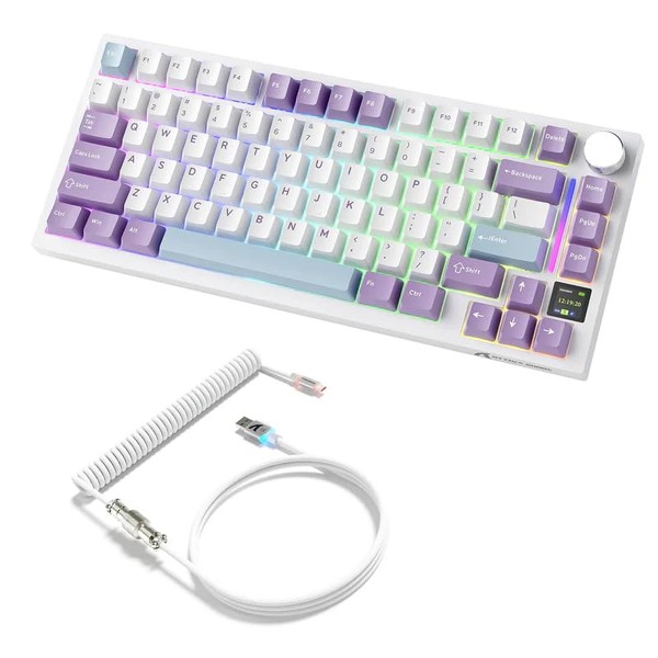 Attack Shark X820 Ultra Wireless Mechanical Keyboard with TFT Smart