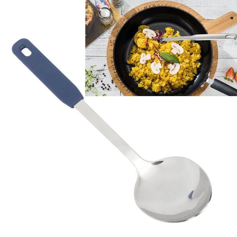 Serving Spoon Cooking Spoon Stainless Steel Hanging Hole Dishwasher Safe