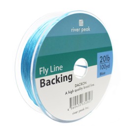 river peak Backing Line Dacron 100 yard (Blue, 20lb)