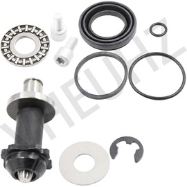 VHEUHZ Repair Kit for 6 Teeth Brake Caliper Seal Screws Replacement Parts Compatible with VW Tiguan 6 Torx Teeth 2008-2014 3C0998281