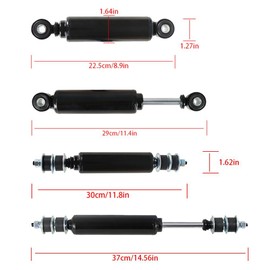 JOPOW Front & Rear Shock Absorber Set For Club Car DS Precedent Gas/Electric Golf Cart