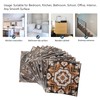 24Pcs Tile Sticker 15 X 15cm Waterproof Oil Resistant Retro