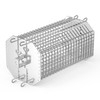 onlyfire Universal Octagonal Tumble Rotisserie Basket, Flat Spit Rotisserie Grill