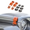 RT-TCZ for Wrangler Hood Latches Catch Kit Compatible with 2007-2025