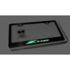 Gearhead Frames Glowing z06 C8 License Plate Frame 100% Carbon