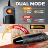 Heat Gun for Crafting, Mini Dual Temp Hot Air Gun