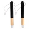 Baluue 2pcs Nose Brush Deep Cleansing Facial Cleaning Brush Lip