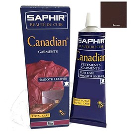 SAPPHIRE Canadian Regeneration Leather cream - Brown, 2.53 Oz