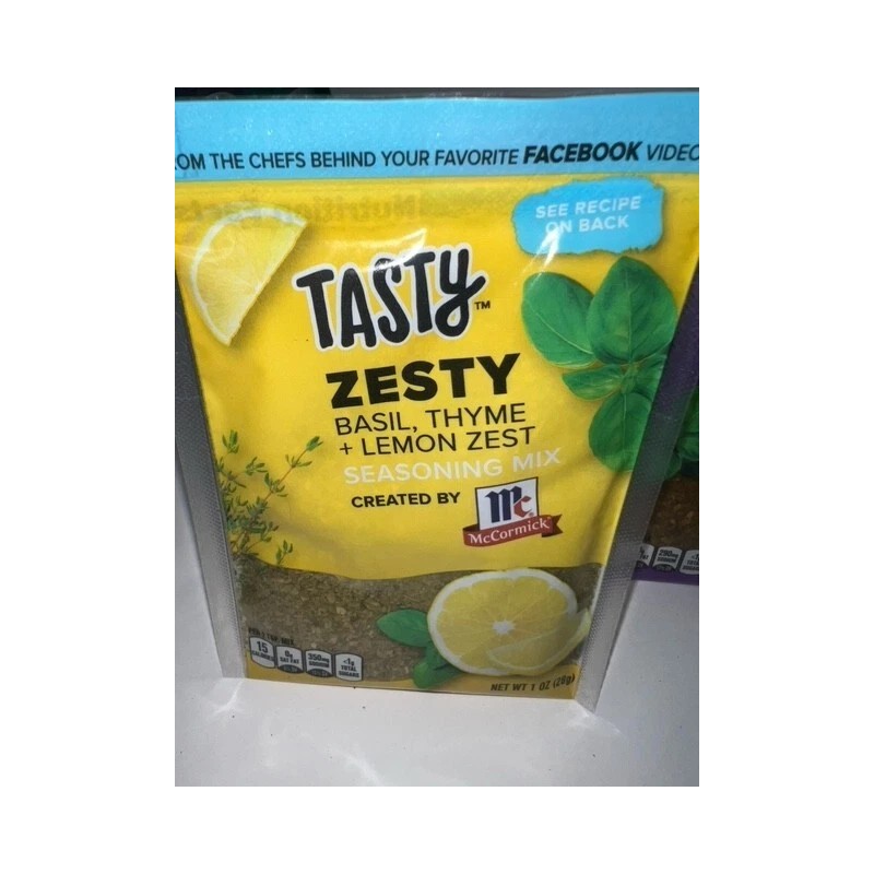MCCORMICK TASTY 8 PACK VARIETY OF SEASONING MIX 1 OZ