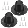 2 Drop Funnel for Deer Feeder, 2 Pack - Black,
