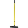 Original Indoor Pet Hair Rubber Broom with Carpet Rake and