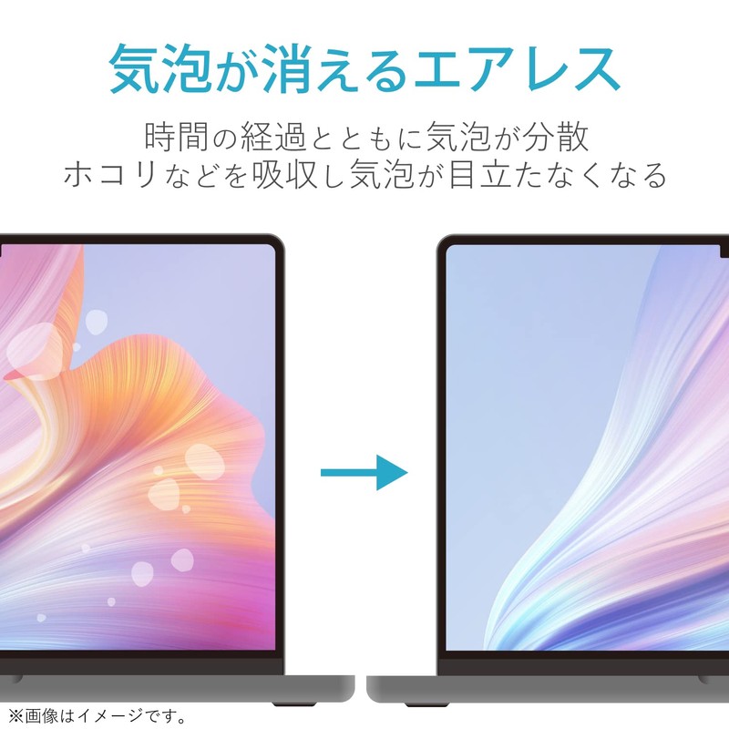 Elecom EF-MBP1421FLST MacBook Pro 14 Inch Film - Anti-Bacterial, Anti-Glare,