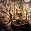 Table Lamp with Dimmer, 3 Levels Dimmable Touch Switch, Black