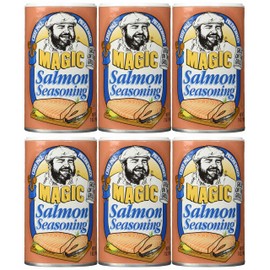 Chef Paul Salmon Magic Seasoning, 7 Ounce (Pack of 6)