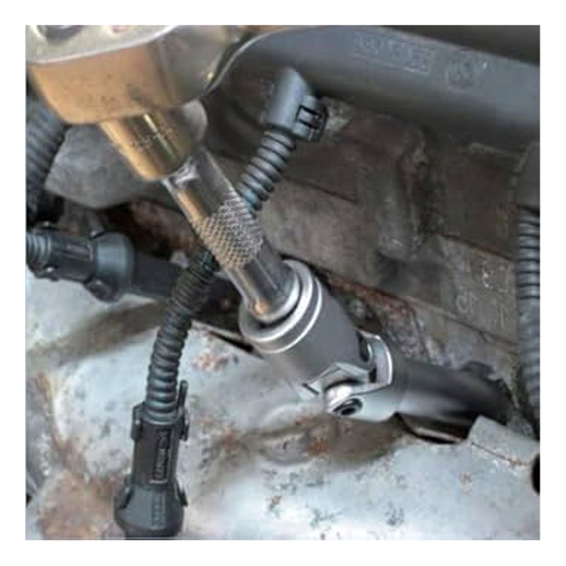 Autojack 6 Piece Long Glow Plug Metric Socket Set 3/8"