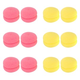 Mikinona 2pack Hair Curler Sponge Roller Styling Tool for Women Soft Mushroom Curling for Home Use for Overnight Curls Easy to Clean