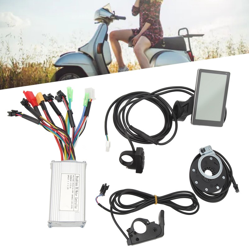 Electric Bicycle Lithium Conversion Controller Kit 17A Controller LCD M5