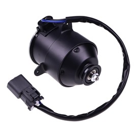 HOLDWELL 12V Radiator Cooling Fan Motor 19030-PNA-003 Compatible with Honda Civic 2003-2005 L4 1.3L CR-V 2002-2006 L4 2.4L Element 2010-2011 L4 2.4L Acura RSX 2002-2006 L4 2.0L 5 Blade Fan