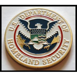 DHS Department of Homeland Security #1108 Government Honor Challenge Coin