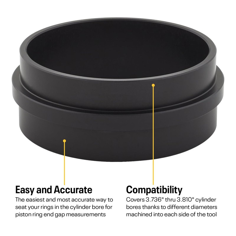 Piston Ring Squaring Tool, 3.736 To 3.810 Bores