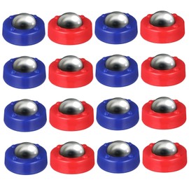 Gatuida 16-Piece Shuffleboard Pucks Set for Table Games - Mini Shuffleboard Accessories for Table Curling with 180 cm Table Includes Replacement Stones and Pucks for Hours of Fun