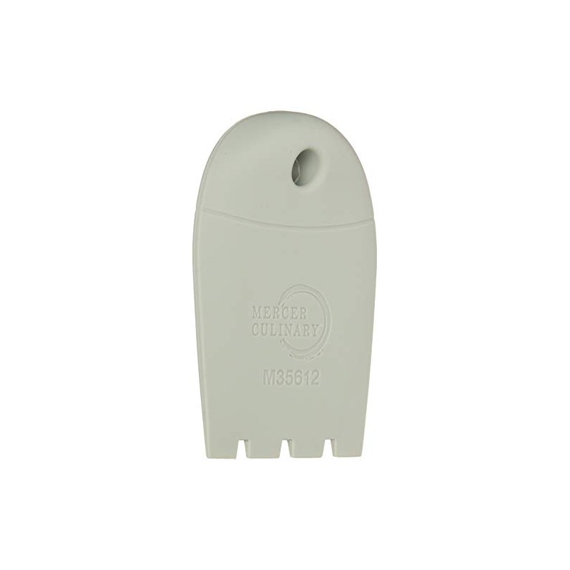 Mercer Culinary Silicone Square Notch Plating Wedge, 4mm, 3 gaps